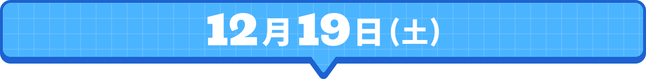 12月19日（土）